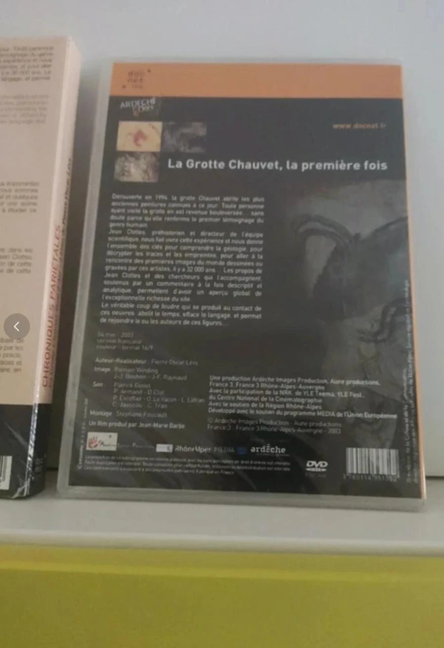 Coffret DVD sur la grotte Chauvet en Ardeche – photo 5